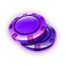 Vegas Glitz casino chip symbol